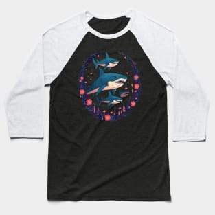 Shark Fathers Day Baseball T-Shirt